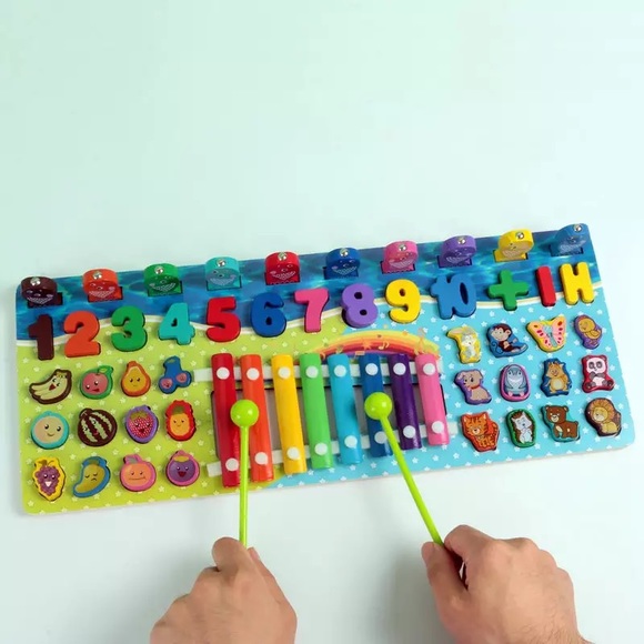Educational learning puzzle with xylophone - Picture 3 of 6